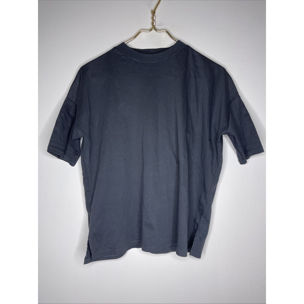 Adolfo Domingues Black Crew neck Short Sleeve T-shirt Medium *read